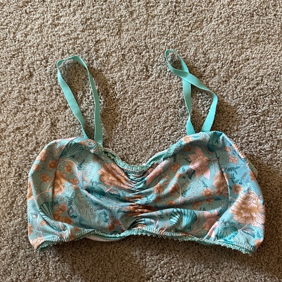 Spell Blue Seashell Bralette EUC - Picture 3 of 5